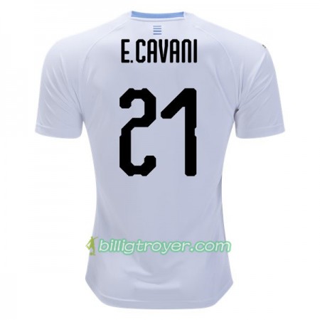 Billige Fotballdrakter Uruguay E.Cavani 21 VM 2018 Bortedraktsett